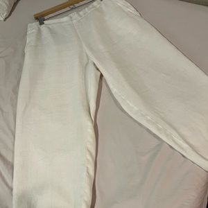 Eileen Fisher Cropped Linen